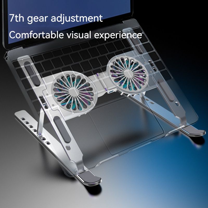 Aluminum Cooling Laptop Stand Adjustable Angle