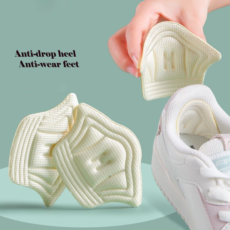 2Pcs Sneakers Pads Insole Patch Comfortable Heel Shoes Back Sticker