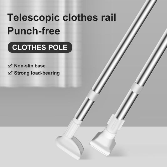 Adjustable Telescopic Clothes Rod Stainless Steel 22mm